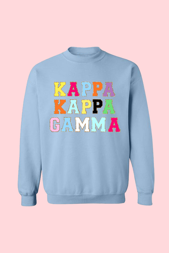 Gamma Varsity Ever Kappa Sweatshirt – Row - Kappa