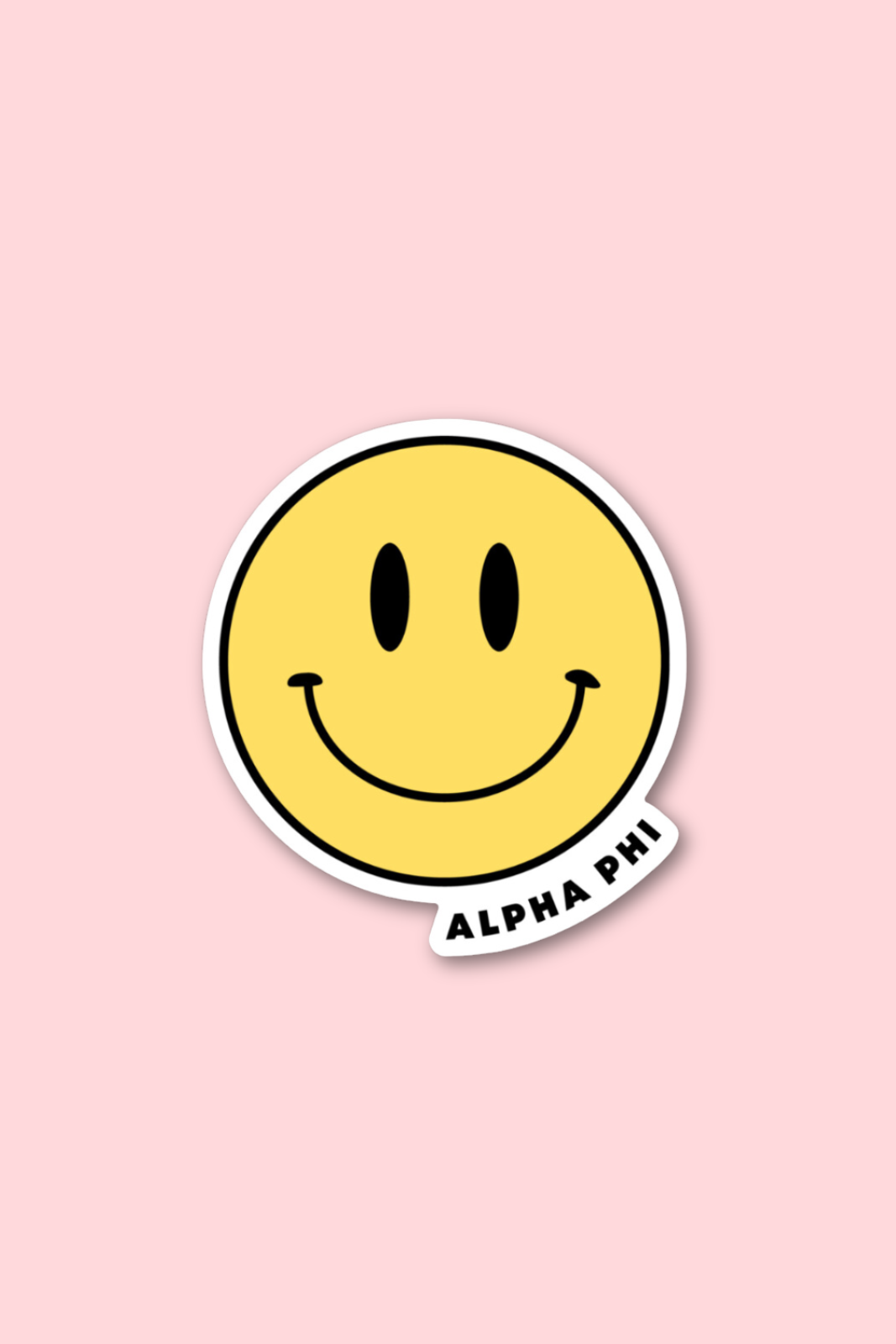 Smile Sticker - Alpha Phi