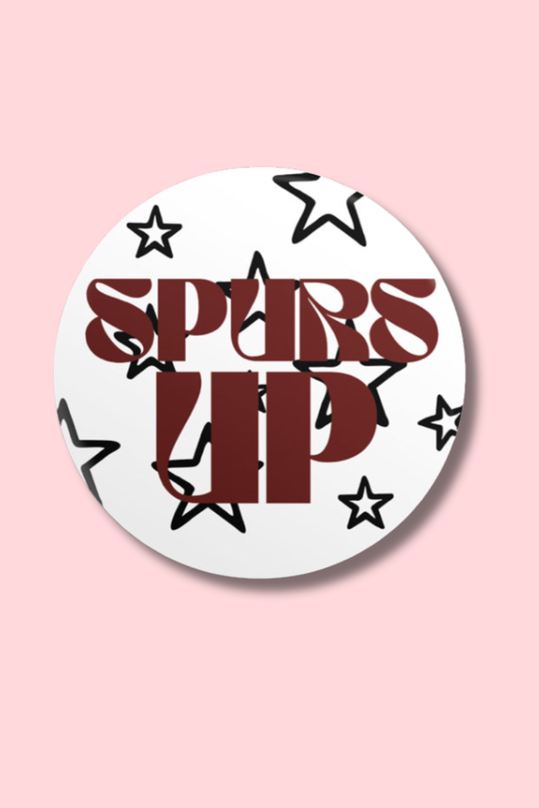 Game Day Button - Spurs Up
