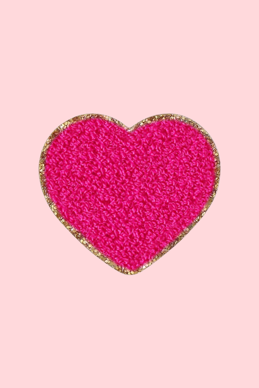 Glitter Patch - Heart