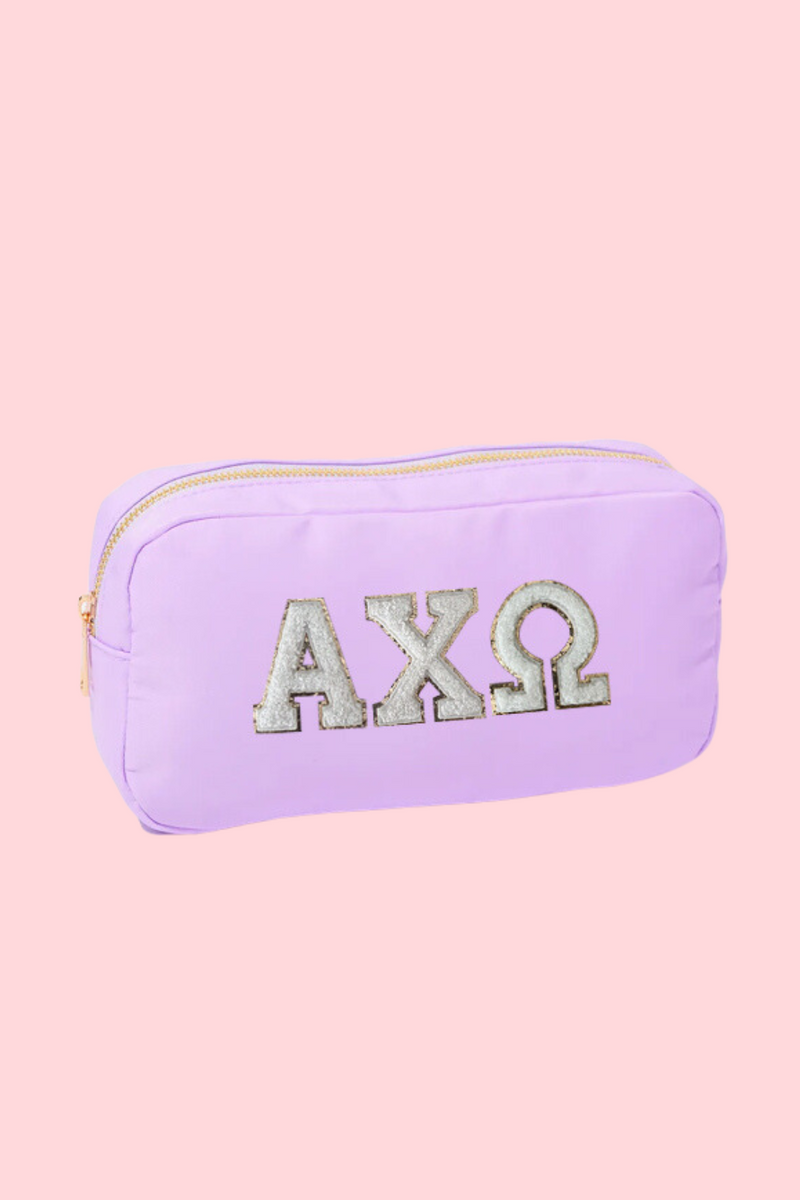 Sorority Travel Pouch - Alpha Chi Omega