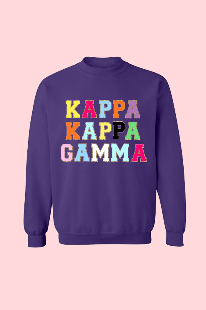 Gamma - Kappa Ever Row Kappa Varsity Sweatshirt –