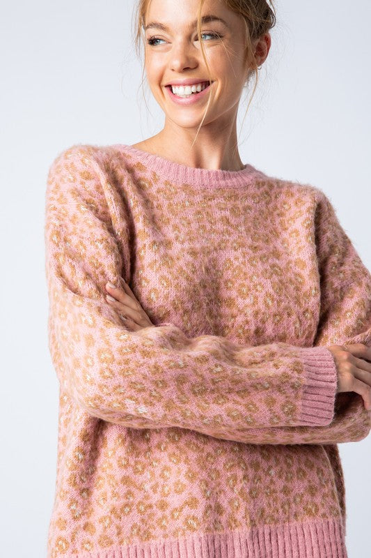 Leona Sweater - Pink