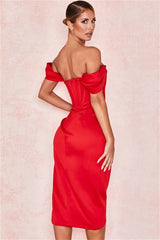 Claudia Dress - Red