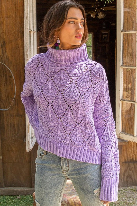 Melanie Sweater - Lavender