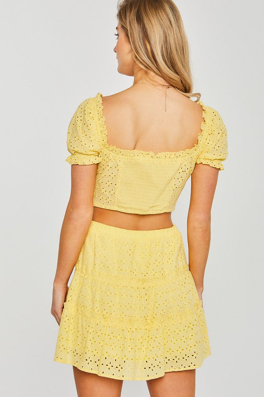 Parker Skirt - Yellow