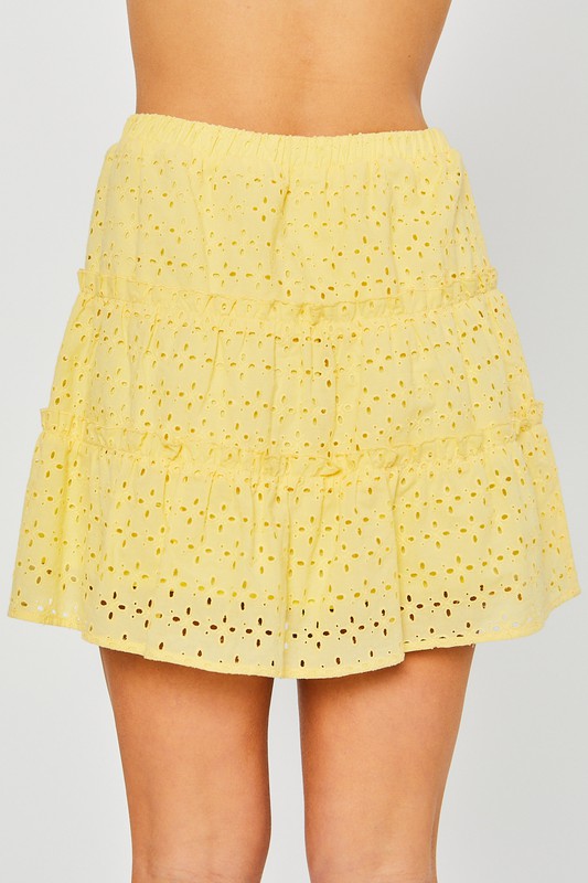 Parker Skirt - Yellow