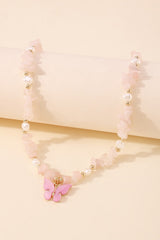 Aurora Necklace - Pink
