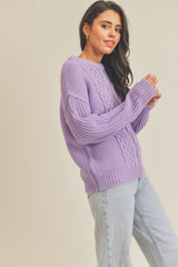 Annie Sweater - Purple