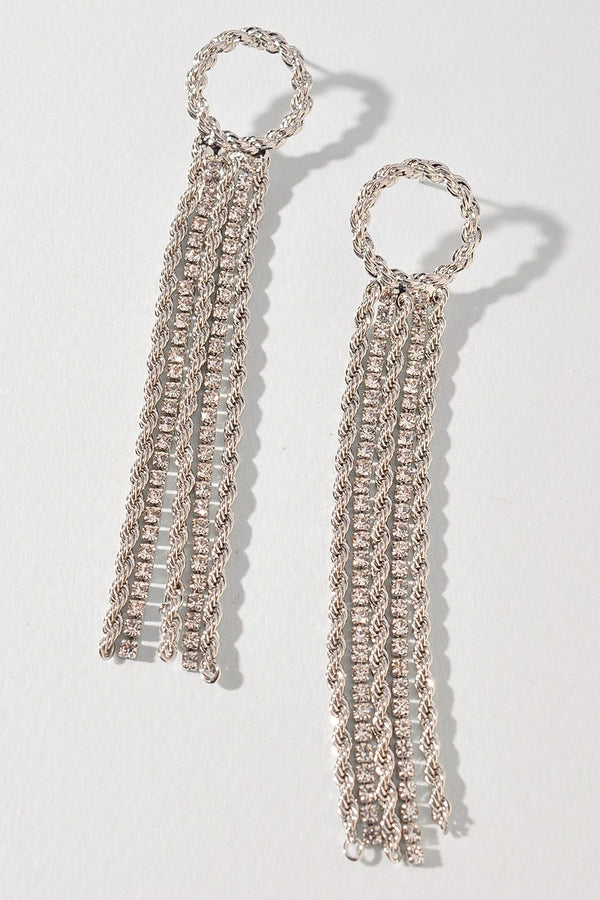 Valentina Earrings - Silver