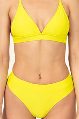 Olivia Bikini Top - Lime