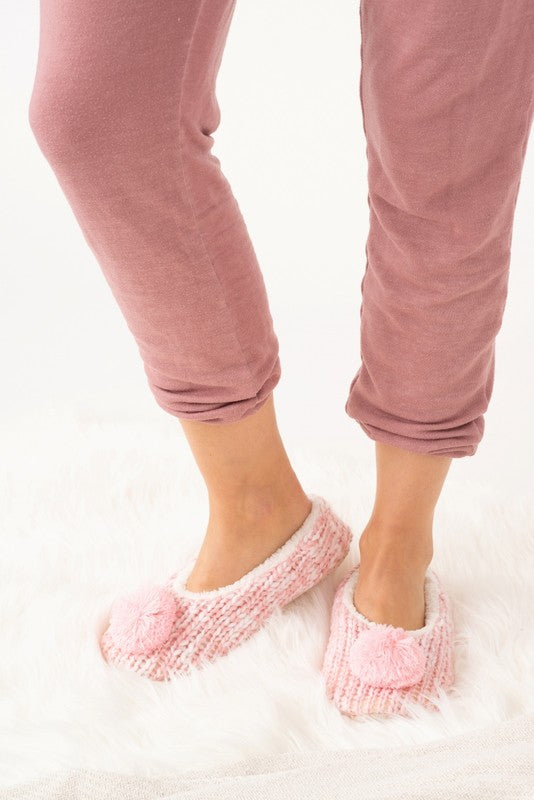 Amelia Slippers - Pink