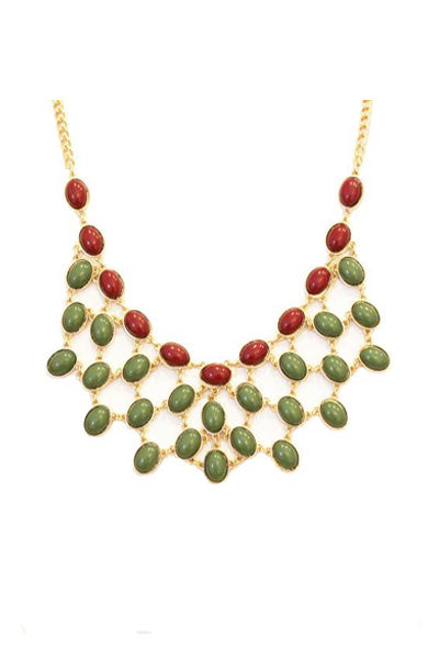 Ashley Necklace - Green