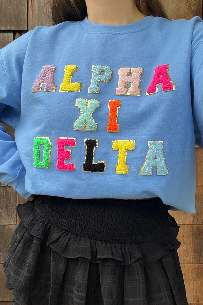 Varsity Sweatshirt - Alpha Xi Delta