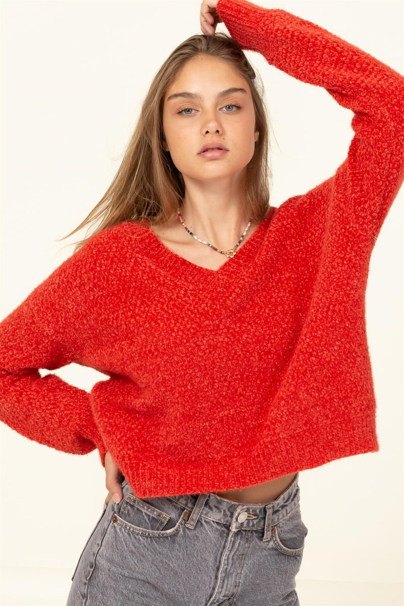 Olivia Sweater - Red