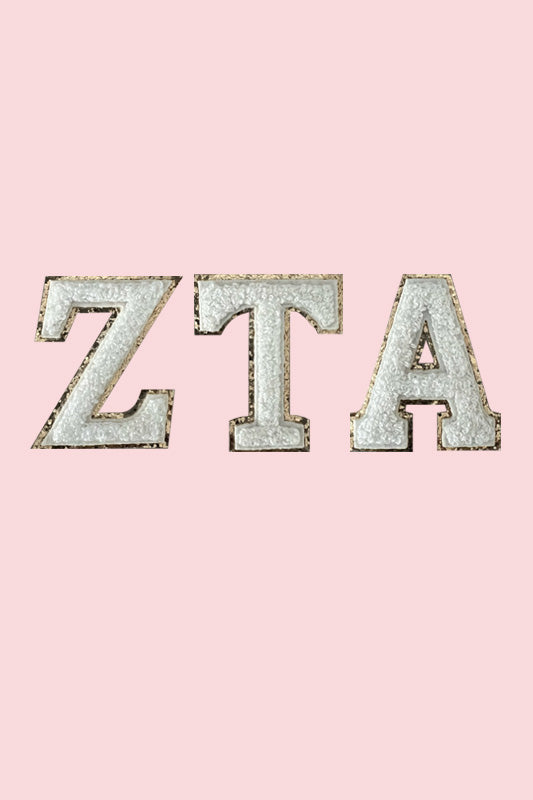 Greek Varsity Letters - Zeta Tau Alpha