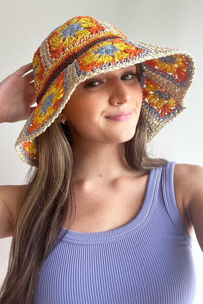 Sadie Hat - Floral