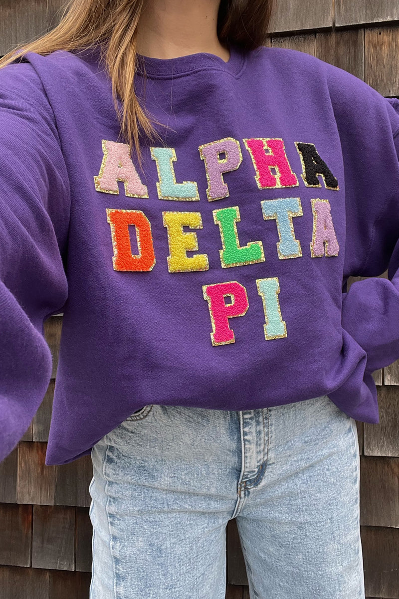 Varsity Sweatshirt - Alpha Delta Pi