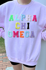 Varsity Sweatshirt - Alpha Chi Omega
