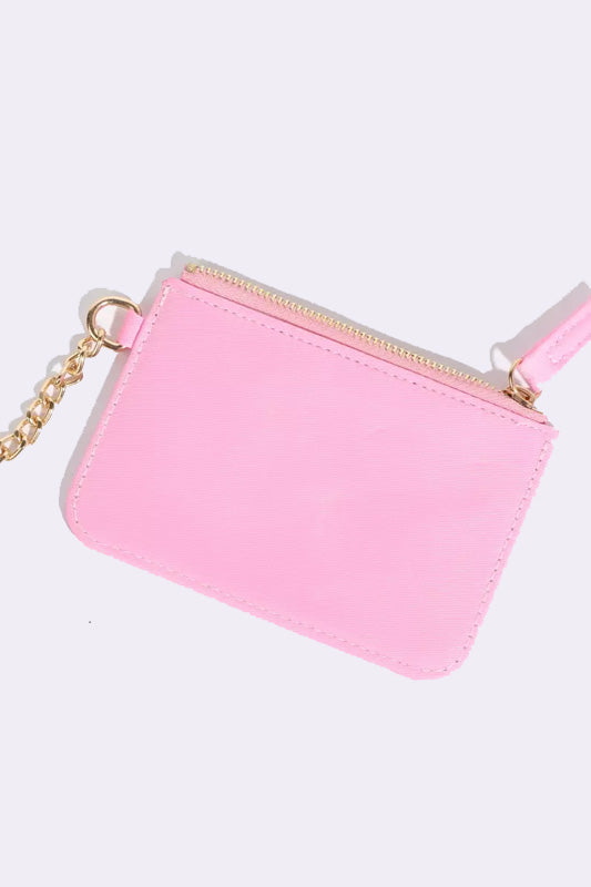 Keychain Wallet - Light Pink